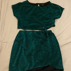 Holiday Emerald Mini Two Piece